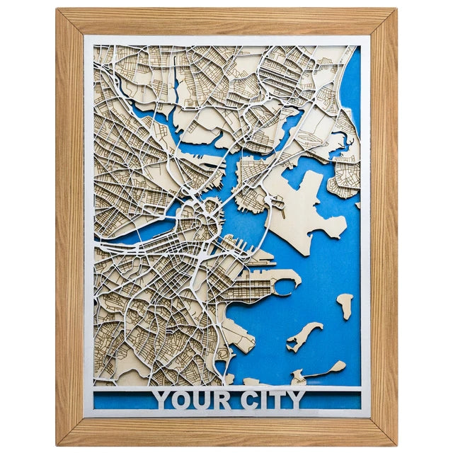 Europe| Customize 3D Art Wooden Map | Anniversary | Birthday | Neighbor Gift