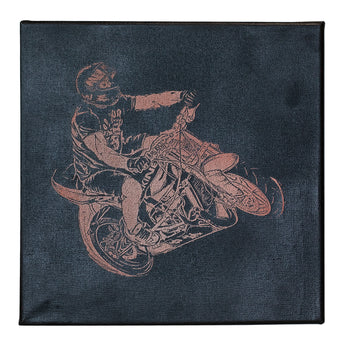 Canvas Engraving-Motorcycle