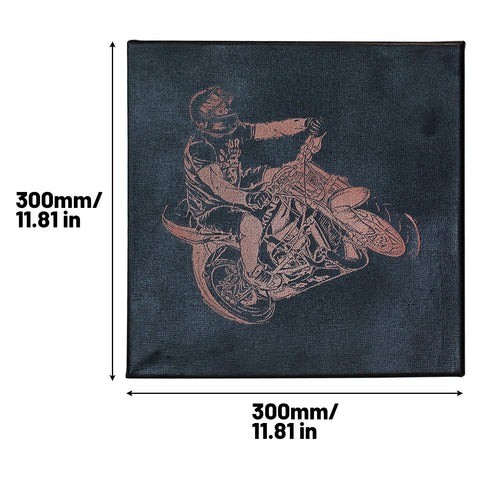 Canvas Engraving-Motorcycle