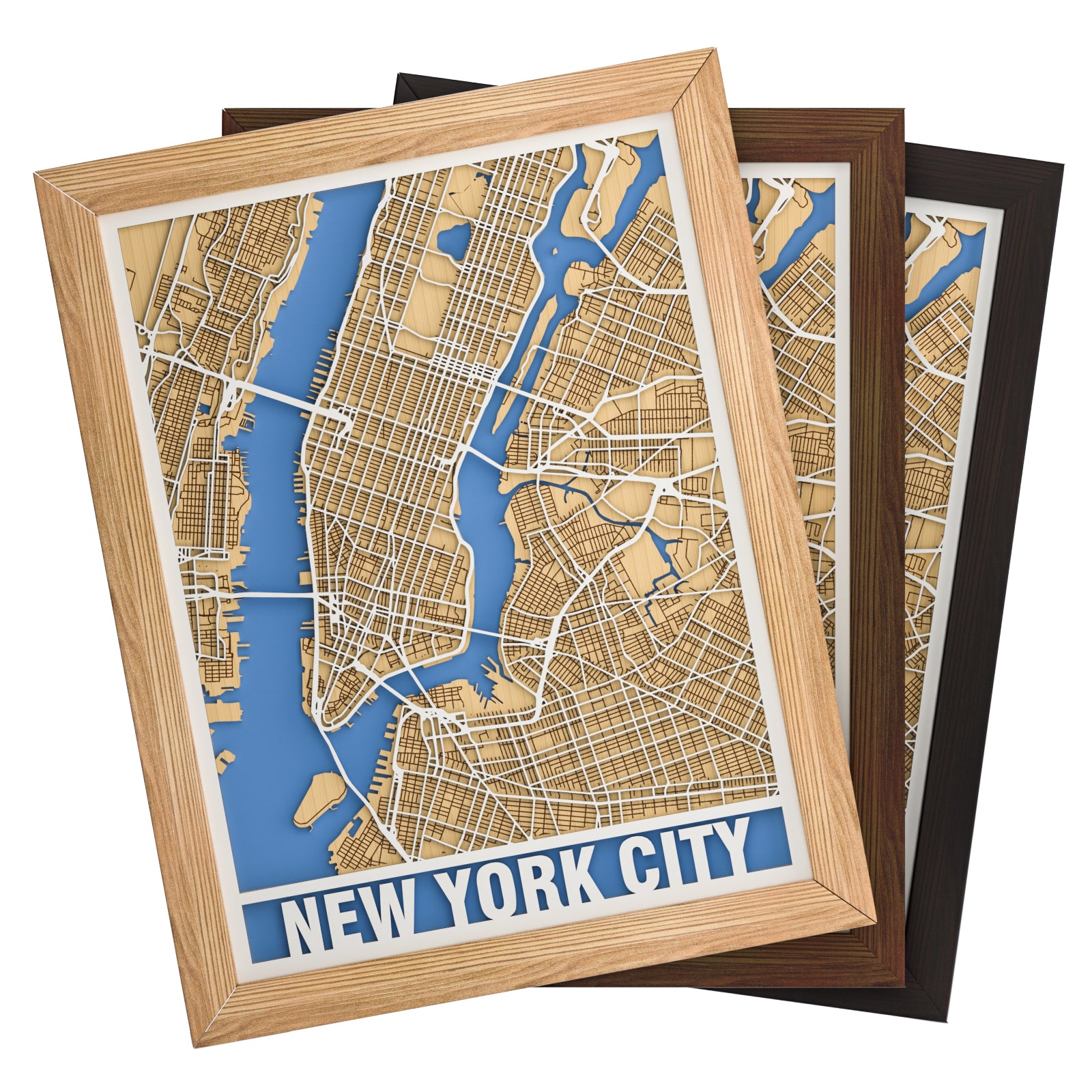 United States | Customize 3D Art Wooden Map | Anniversary | Birthday | Neighbor Gift