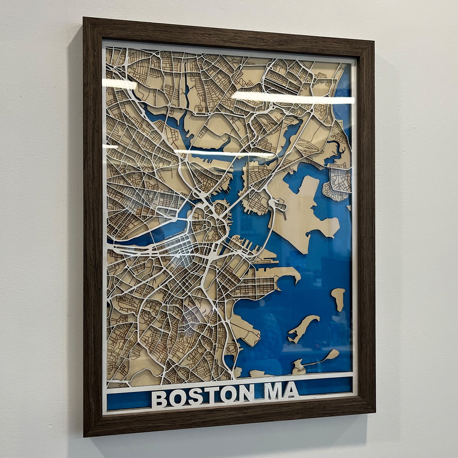 United States | Customize 3D Art Wooden Map | Anniversary | Birthday | Neighbor Gift