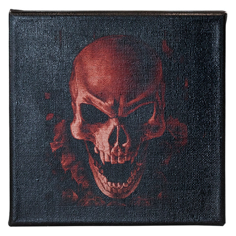 Canvas Engraving-Skull