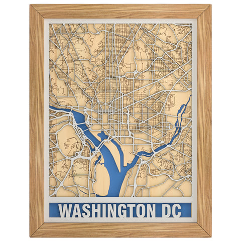 United States | Customize 3D Art Wooden Map | Anniversary | Birthday | Neighbor Gift