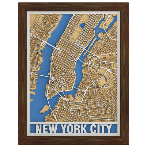 United States | Customize 3D Art Wooden Map | Anniversary | Birthday | Neighbor Gift