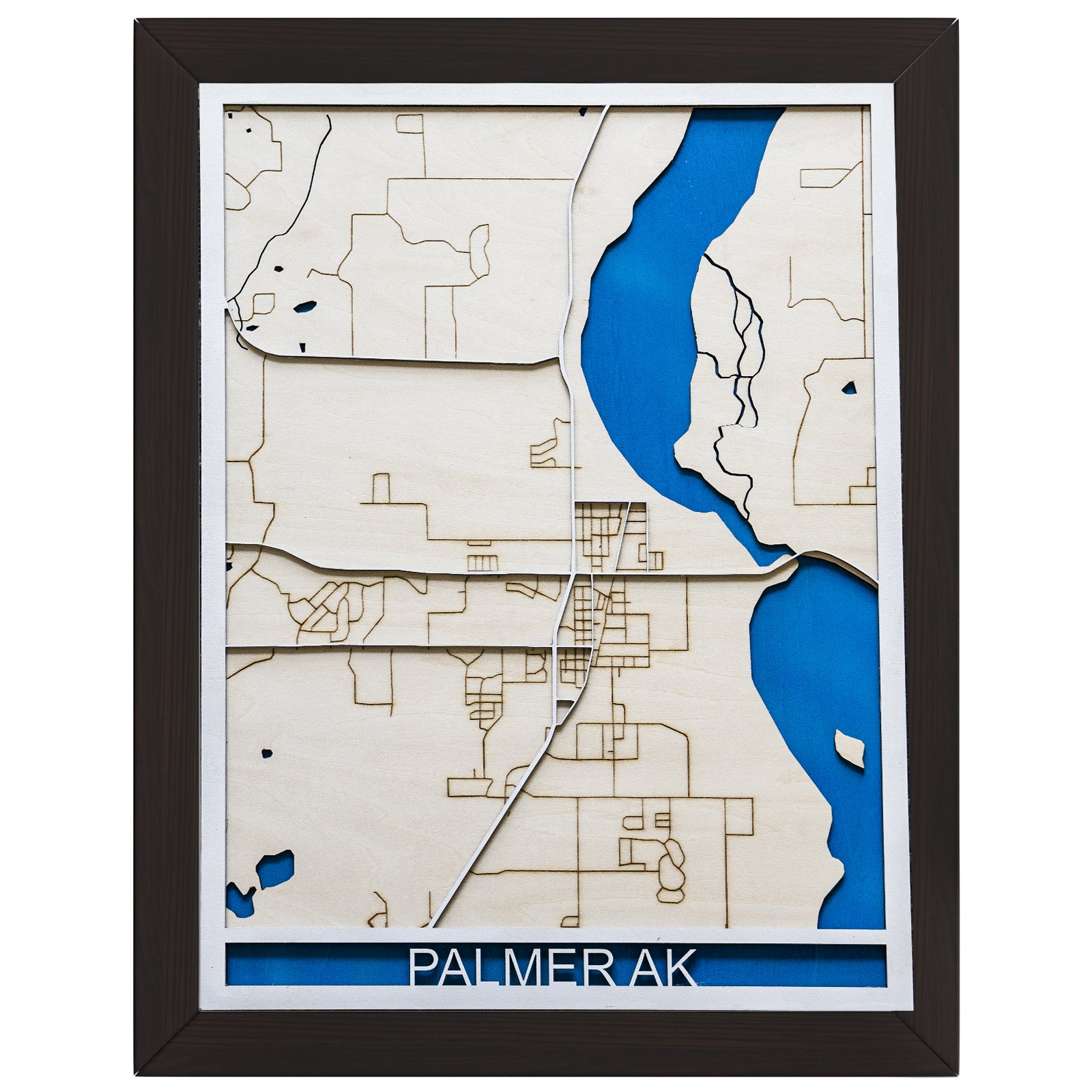 United States | Customize 3D Art Wooden Map | Anniversary | Birthday | Neighbor Gift