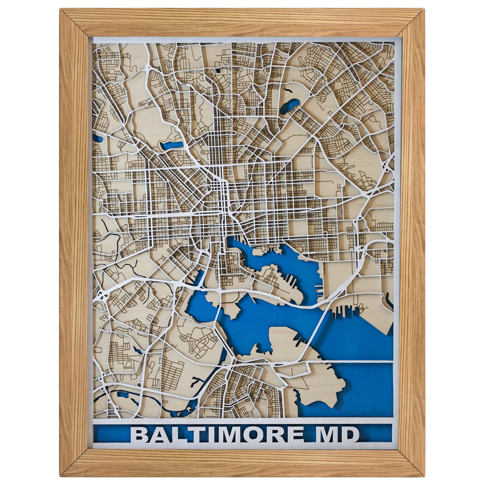 United States | Customize 3D Art Wooden Map | Anniversary | Birthday | Neighbor Gift