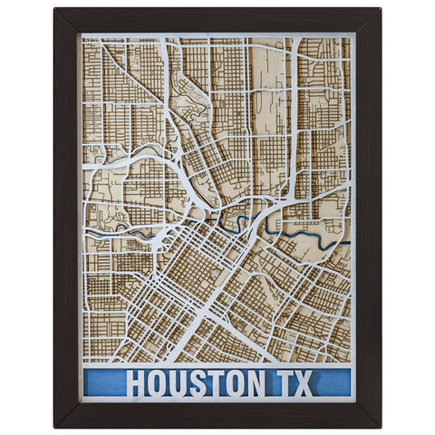 United States | Customize 3D Art Wooden Map | Anniversary | Birthday | Neighbor Gift