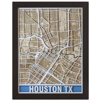United States | Customize 3D Art Wooden Map | Anniversary | Birthday | Neighbor Gift