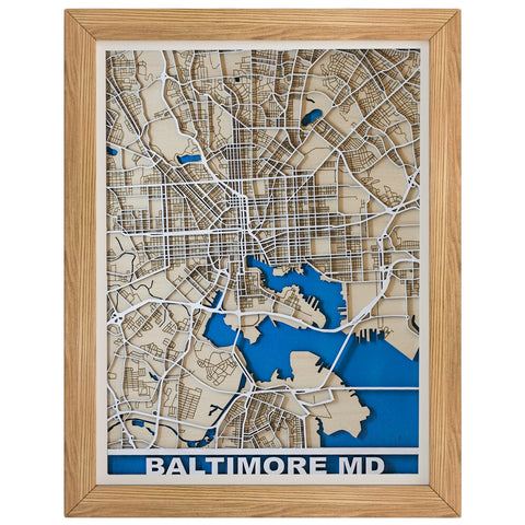 United States | Customize 3D Art Wooden Map | Anniversary | Birthday | Neighbor Gift