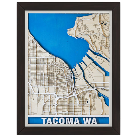 United States | Customize 3D Art Wooden Map | Anniversary | Birthday | Neighbor Gift