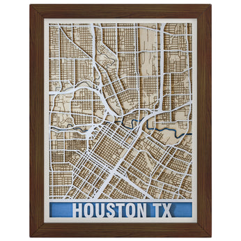 United States | Customize 3D Art Wooden Map | Anniversary | Birthday | Neighbor Gift