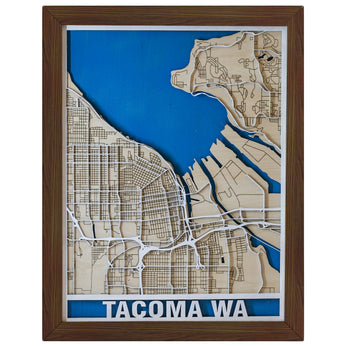 United States | Customize 3D Art Wooden Map | Anniversary | Birthday | Neighbor Gift