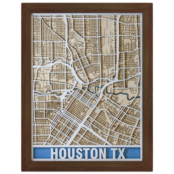United States | Customize 3D Art Wooden Map | Anniversary | Birthday | Neighbor Gift