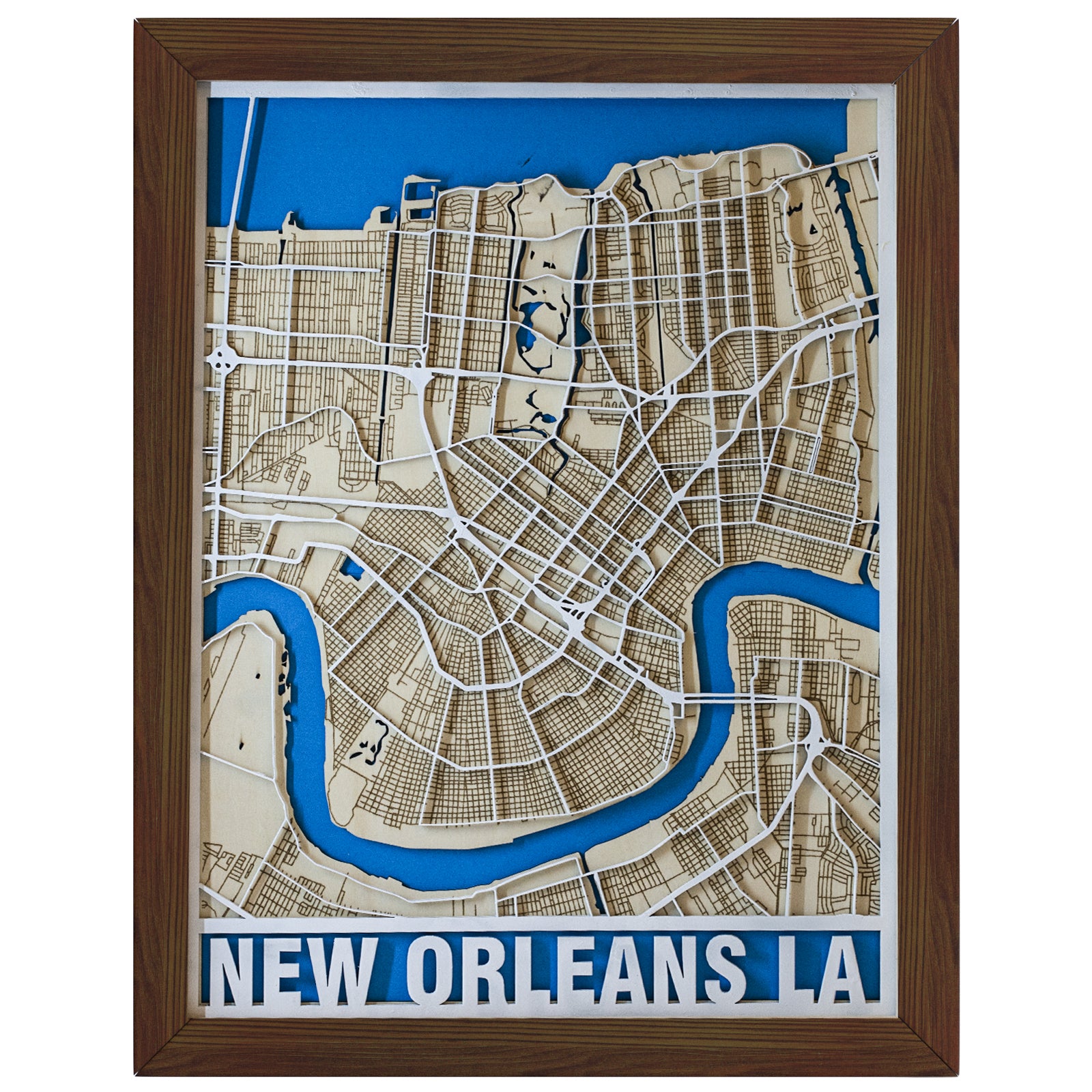 United States | Customize 3D Art Wooden Map | Anniversary | Birthday | Neighbor Gift