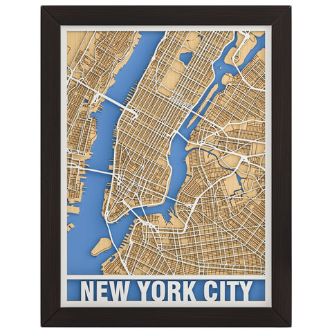 United States | Customize 3D Art Wooden Map | Anniversary | Birthday | Neighbor Gift