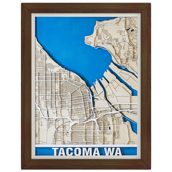 United States | Customize 3D Art Wooden Map | Anniversary | Birthday | Neighbor Gift