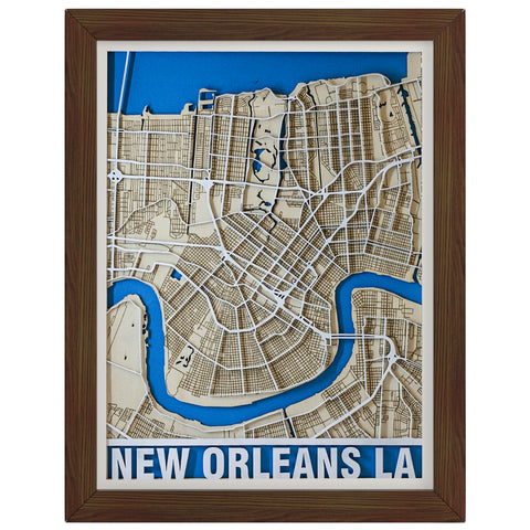 United States | Customize 3D Art Wooden Map | Anniversary | Birthday | Neighbor Gift