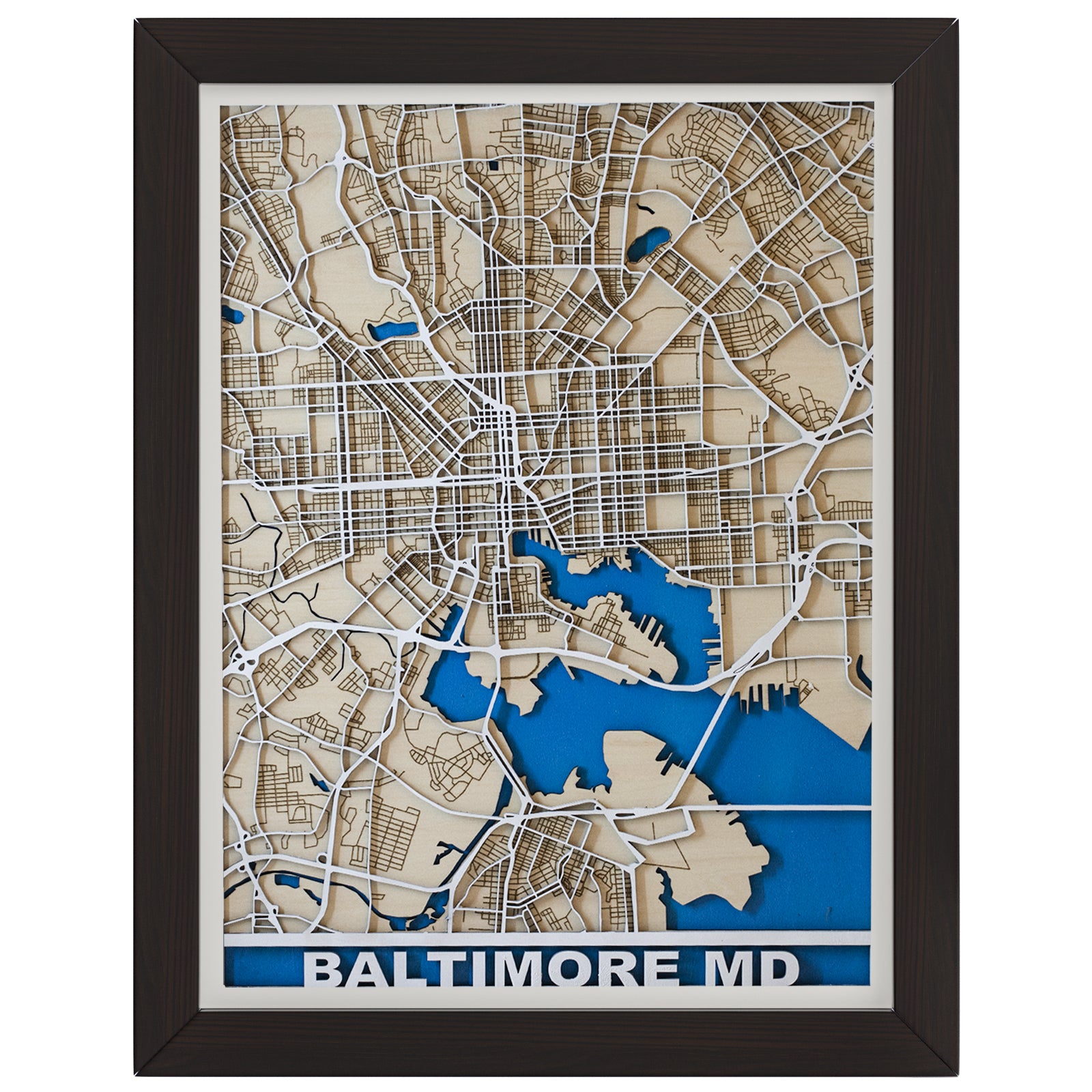 United States | Customize 3D Art Wooden Map | Anniversary | Birthday | Neighbor Gift