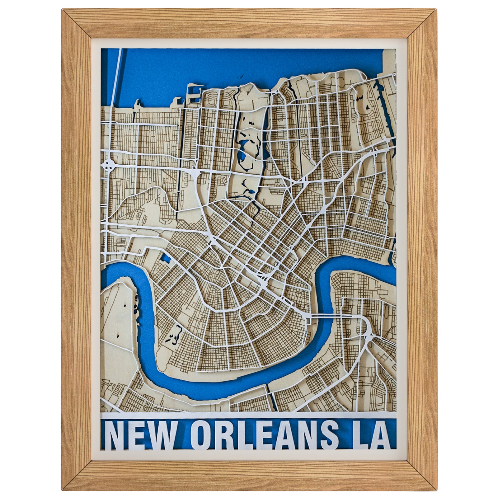 United States | Customize 3D Art Wooden Map | Anniversary | Birthday | Neighbor Gift