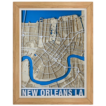 United States | Customize 3D Art Wooden Map | Anniversary | Birthday | Neighbor Gift