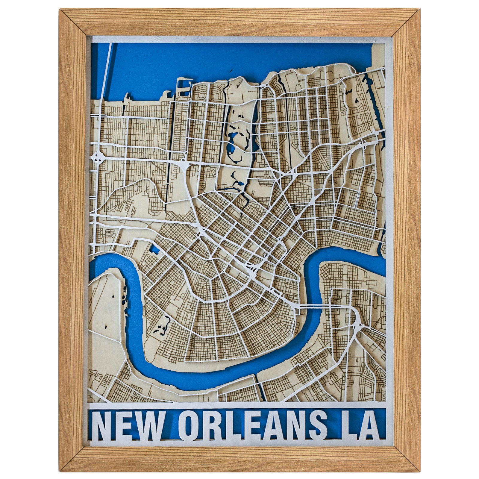 United States | Customize 3D Art Wooden Map | Anniversary | Birthday | Neighbor Gift