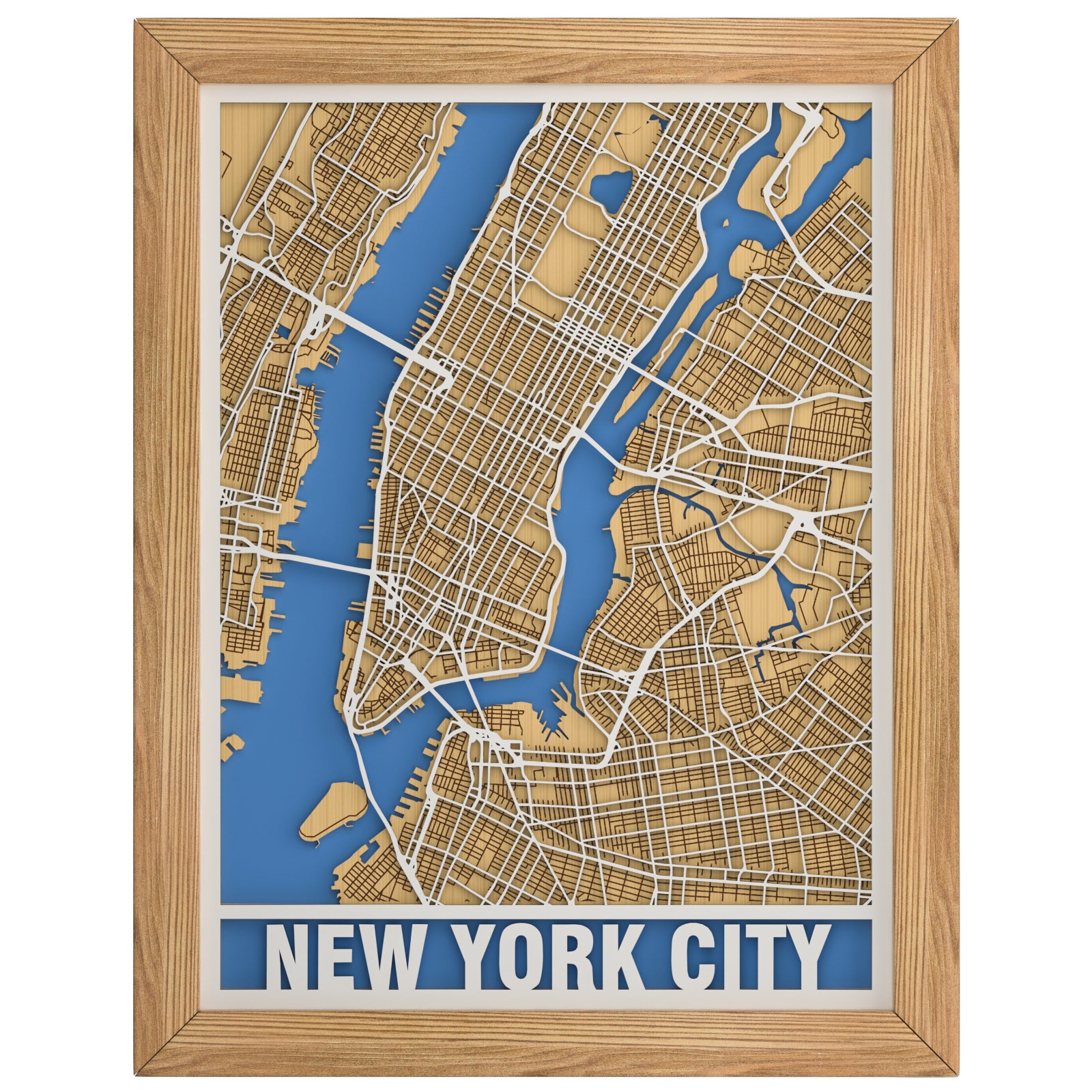United States | Customize 3D Art Wooden Map | Anniversary | Birthday | Neighbor Gift