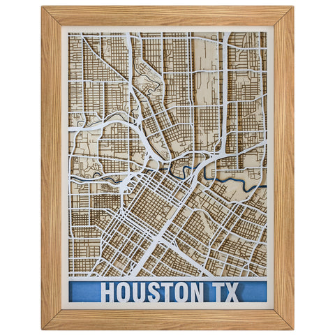 United States | Customize 3D Art Wooden Map | Anniversary | Birthday | Neighbor Gift