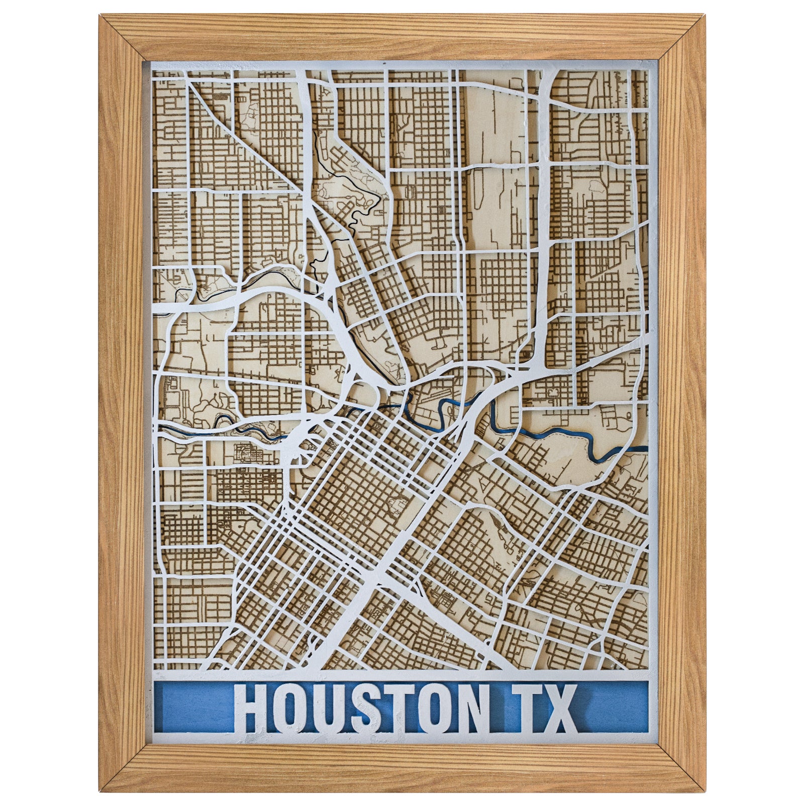 United States | Customize 3D Art Wooden Map | Anniversary | Birthday | Neighbor Gift