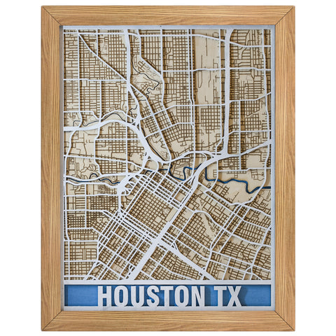 United States | Customize 3D Art Wooden Map | Anniversary | Birthday | Neighbor Gift