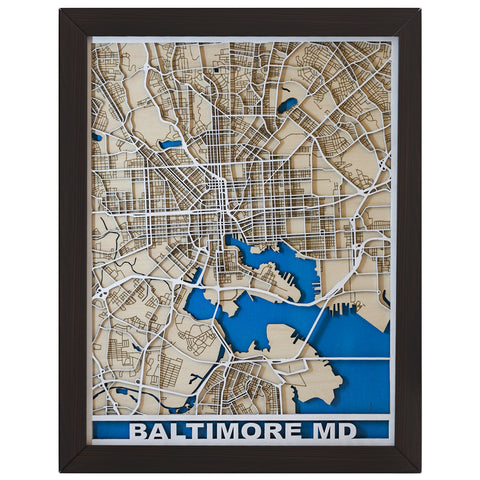 United States | Customize 3D Art Wooden Map | Anniversary | Birthday | Neighbor Gift